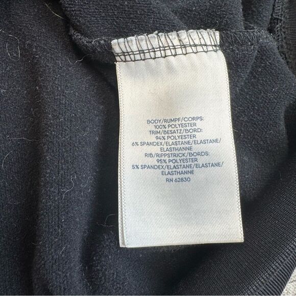 Lands End Youth Kids Boys NASA Hoodie Black Blue White Red L LG Large 10-12 Cozy - Picture 7 of 13